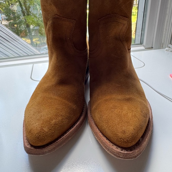 Frye Dark Brown Leather Boots - Picture 2 of 9